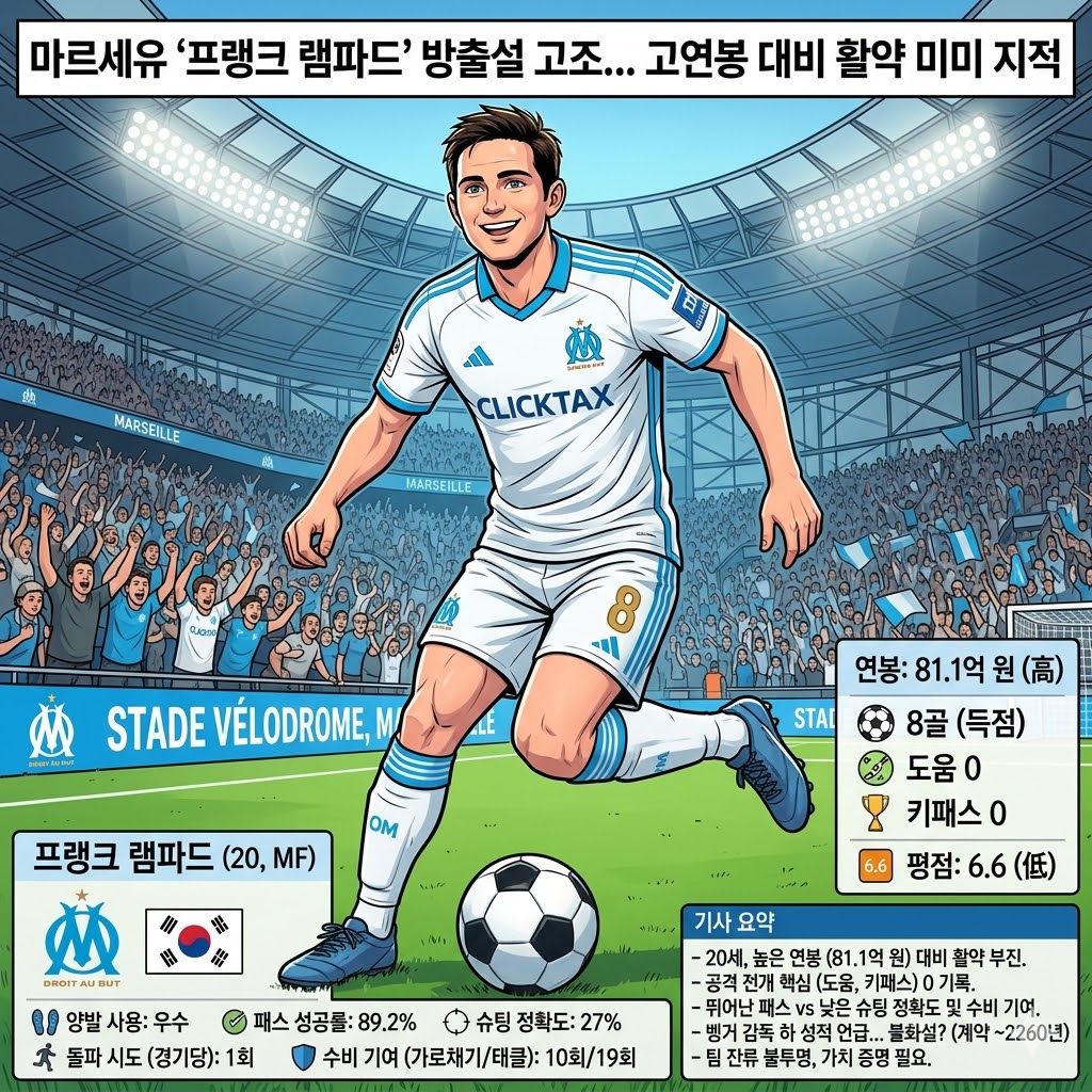 램파드, 81억 먹튀 논란? [방출설]